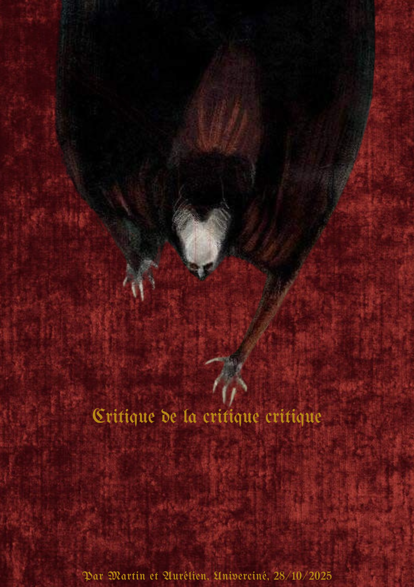 Critique de la critique critique n°2 : Vampires
